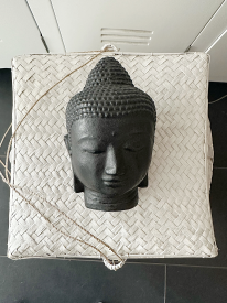 Buddha huvud sten, Pb Home