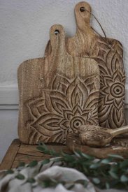Majas skärbräda Fleur Organic, Låg