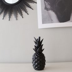 Ananas dekoration, svart