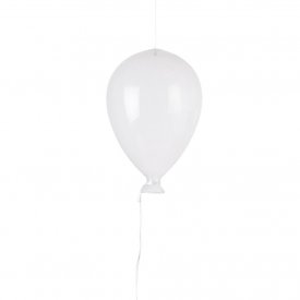 Glasballong, ballong, hängande i snöre
