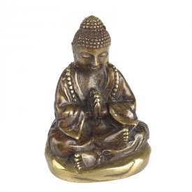 Buddha Sitting - Mässing, 1 kvar i lager