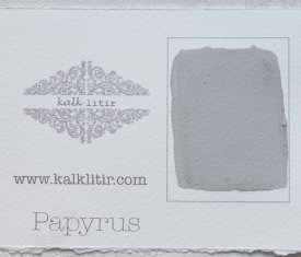 Kalkfärg Kalklitir, Papyrus, färgprov