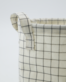 Grafisk förvaringskorg Nicolas Vahé, rutmönster