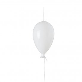 Glasballong, ballong, hängande i snöre