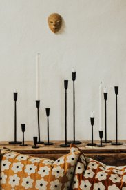 Ina candle holder 20 cm, Olsson & Jensen