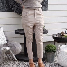Joanna Trousers Sand, Vintage by Fé