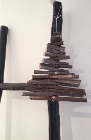 Konrad Tree, Tine K Home, julträ gjort av pinnar