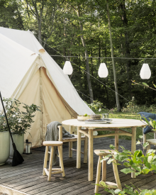 Lanterna vit, drop lykta, small, House Doctor