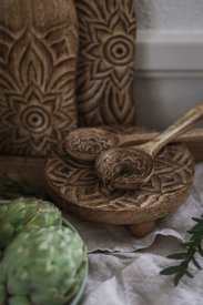 Majas Fleur träfat på fötter