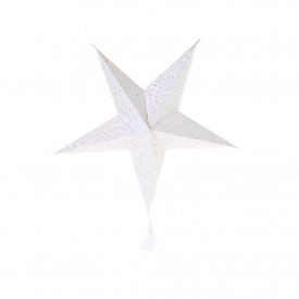Paper Star Betlehem, White 46 diameter, Julstjärna