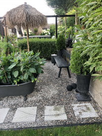 Bambu parasoll Antonio