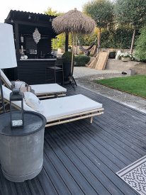 Bambu parasoll Antonio