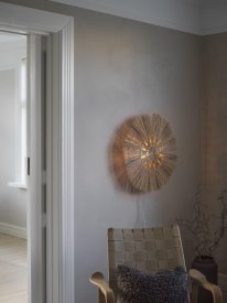 Vägglampa Amara, Natur 80 cm diameter, Pr Home
