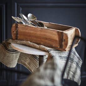 Vintage trälåda, tegelstensform, Natur, Affari