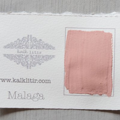 Färgprov Kalklitir Malaga