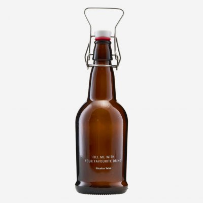 Flaska med patentkork, Brun, Nicolas Vahé