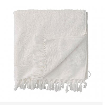 Handduk Day Fringe Terry Towel, fransar, vit, Day Home