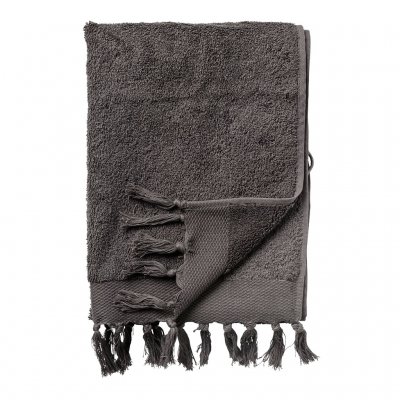 Handduk Day Fringe Terry Towel, fransar, grå, Day Home