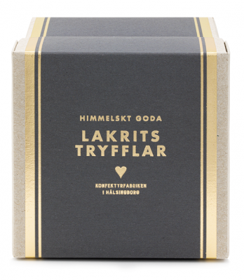 Himmelska lakritstryfflar, Konfektyrfabriken i Hälsingborg