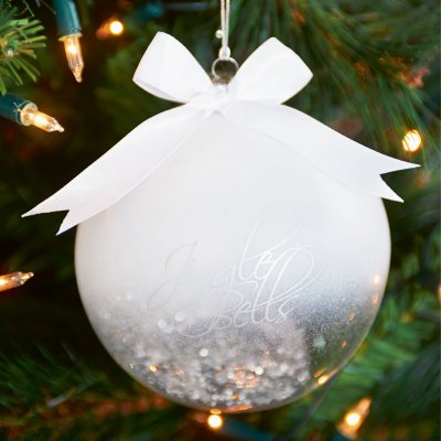 Julkula, Jingle Bells Dusty Ornament Silver, Riviera Maison
