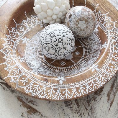 Keramik Ball, White Small, Cozy Room/Sika Design