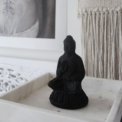 Buddha Black Lotus, Stone