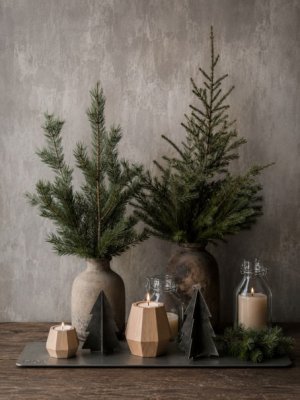 Plåtgran stål 15 cm, Piga